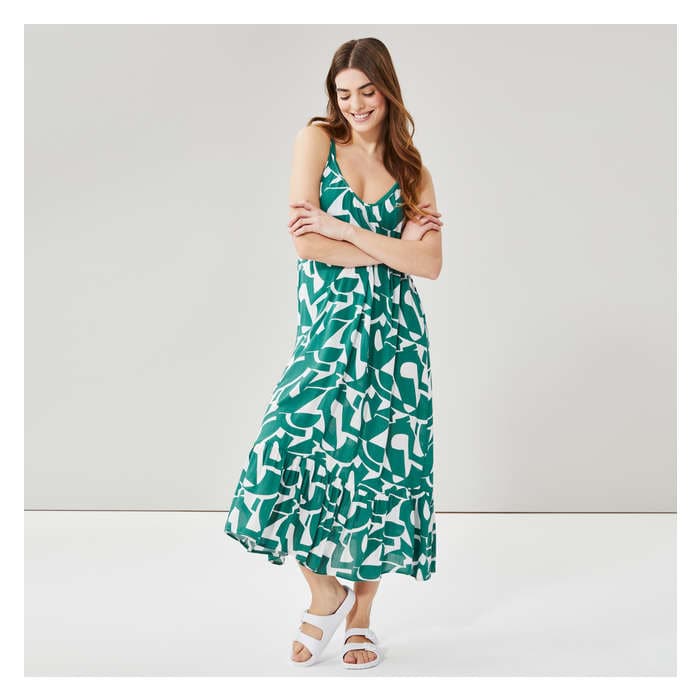 Women's Woven Maxi Dress Cover-Up